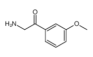 α-Amino-3-methoxyacetophenon结构式