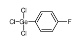 trichloro-(4-fluorophenyl)germane Structure