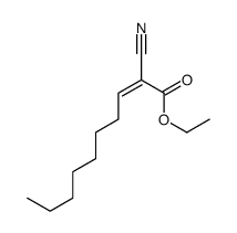 ethyl 2-cyanodec-2-enoate结构式