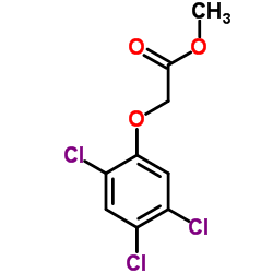 Methyl (2,4,5-trichlorophenoxy)acetate structure