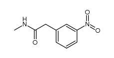 N-methyl-2-(3-nitrophenyl)acetamide Structure