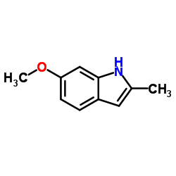 6-Methoxy-2-methyl-1H-indole Structure