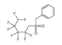 2,2,3,3,4,4,5,5-octafluoropentylsulfonylmethylbenzene Structure