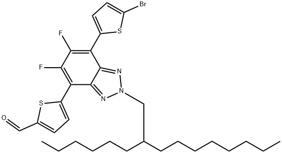 BTZ2F610-2Th-CHO-Br结构式