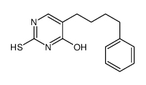 5-(4-phenylbutyl)-2-sulfanylidene-1H-pyrimidin-4-one Structure