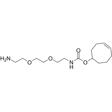 TCO-PEG2-amine structure