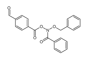 [benzoyl(phenylmethoxy)amino] 4-formylbenzoate Structure