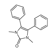 1,3-dimethyl-4,5-diphenyl-1,3-dihydro-2H-imidazol-2-one结构式