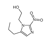 2-Nitro-5-propyl-1H-imidazole-1-ethanol结构式