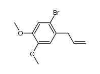 1-allyl-2-bromo-4,5-dimethoxybenzene结构式