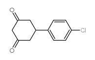 5-(4-氯苯基)-1,3-环己二酮结构式