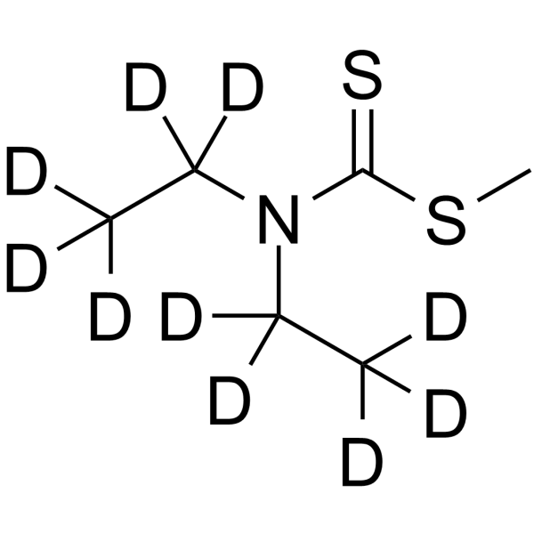 Disulfiram impurity 1-d10结构式