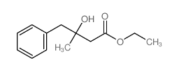 Benzenebutanoicacid, b-hydroxy-b-methyl-, ethyl ester结构式