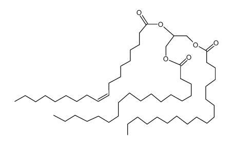 1,3-Distearoyl-2-Oleoyl Glycerol结构式
