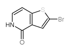 2-BROMOTHIENO[3,2-C]PYRIDIN-4-OL structure