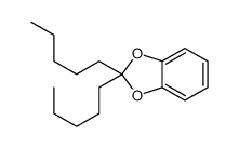 2,2-dipentyl-1,3-benzodioxole结构式