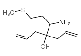 4-(1-氨基-3-甲基磺酰基-丙基)-1,6-庚二烯-4-醇结构式