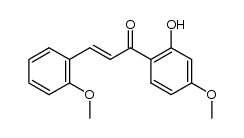 2,4'-Dimethoxy-2-hydroxychalcone Structure