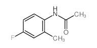 2-乙酰氨基-5-氟甲苯结构式