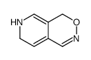 6,7-dihydro-4H-pyrido[4,3-d]oxazine结构式