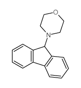 Morpholine,4-(9H-fluoren-9-yl)-结构式