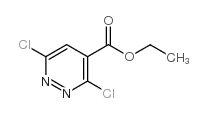 Ethyl 3,6-dichloropyridazine-4-carboxylate structure