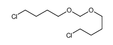 1,1'-[Methylenebis(oxy)]bis[4-chlorobutane] structure