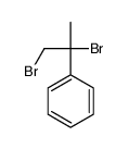 1,2-dibromopropan-2-ylbenzene Structure