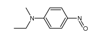 N-ethyl-N-methyl-4-nitrosoaniline结构式