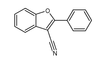 2-phenylbenzo[b]furan-3-carbonitrile结构式