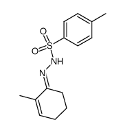 2-methylcyclohexenone tosylhydrazone结构式