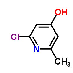 2-Chloro-6-methylpyridin-4-ol structure