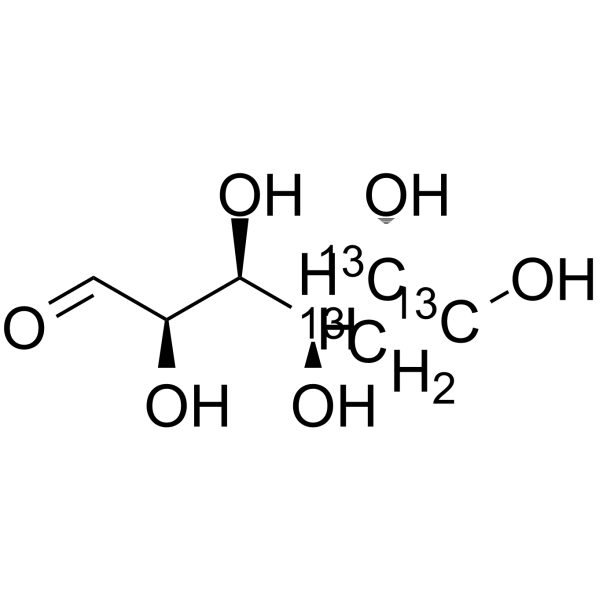 D-Glucose-13C3结构式