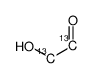 [1,2-13c2]glycolaldehyde Structure