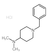 1-苄基-N,N-二甲基哌啶-4-胺双盐酸盐结构式