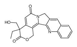 4-ethyl-4-hydroxymethyl-1,8-dihydro-4H-pyrano[4',3':7,8]indolizino[1,2-b]quinoline-3,6-dione Structure