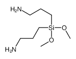 3-[3-aminopropyl(dimethoxy)silyl]propan-1-amine结构式