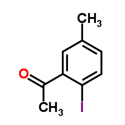 1-(2-Iodo-5-methylphenyl)ethanone Structure