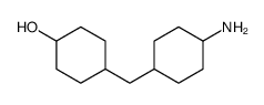 4-[(4-aminocyclohexyl)methyl]cyclohexan-1-ol结构式