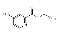 4-羟基吡啶-2-甲酸乙酯结构式