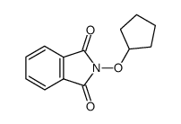 2-(cyclopentyloxy)-1H-isoindole-1,3(2H)-dione Structure