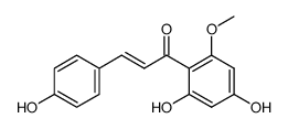 4,2',4'-Trihydroxy-6'-methoxychalkon Structure