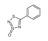 5-Phenyl-1,2,3,4-thiatriazole 3-oxide结构式