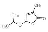 3-methyl-5-propan-2-yloxy-5H-furan-2-one结构式