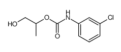1-Hydroxy-2-propyl-3-chlorcarbanilat Structure