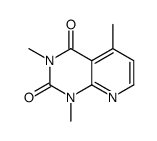 1,3,5-trimethylpyrido[2,3-d]pyrimidine-2,4-dione结构式