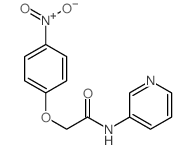 2-(4-nitrophenoxy)-N-pyridin-3-yl-acetamide Structure