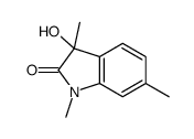 3-hydroxy-1,3,6-trimethylindol-2-one Structure