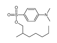 2-methylheptyl 4-(dimethylamino)benzenesulfonate Structure