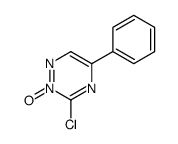 3-chloro-2-oxido-5-phenyl-1,2,4-triazin-2-ium Structure